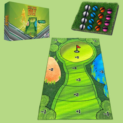 Compact Mini Golf Starter Kit for Home & Outdoor Use