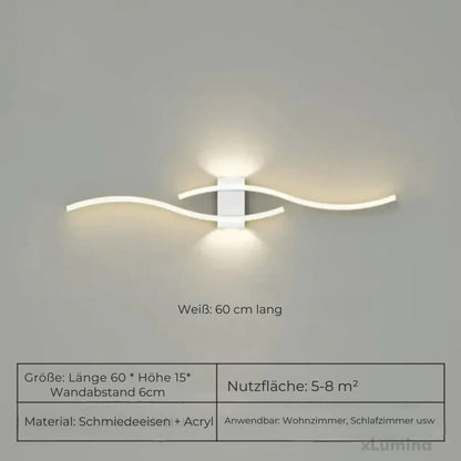 Modern Slim LED Wall Lamp