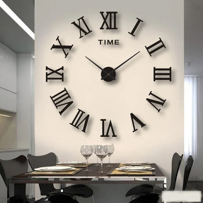 Big Stylish Wall Clock Decoration