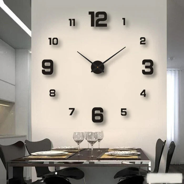 Big Stylish Wall Clock Decoration