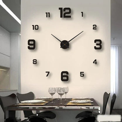 Big Stylish Wall Clock Decoration