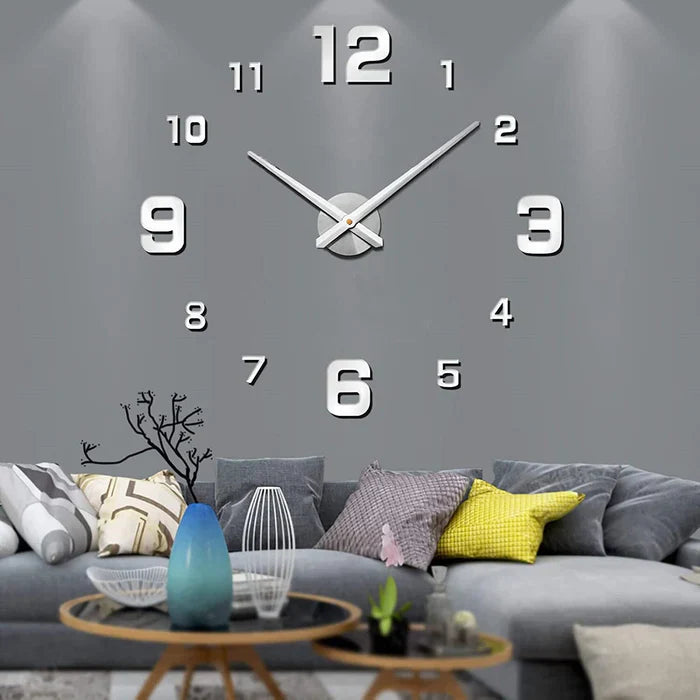 Big Stylish Wall Clock Decoration