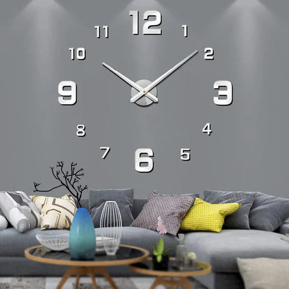 Big Stylish Wall Clock Decoration