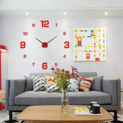 Big Stylish Wall Clock Decoration