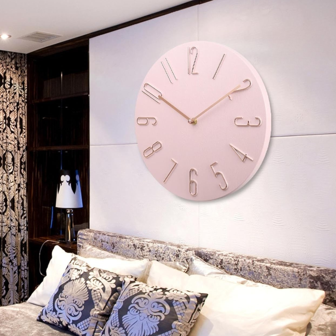 Quiet Contemporary Battery Wall Clock