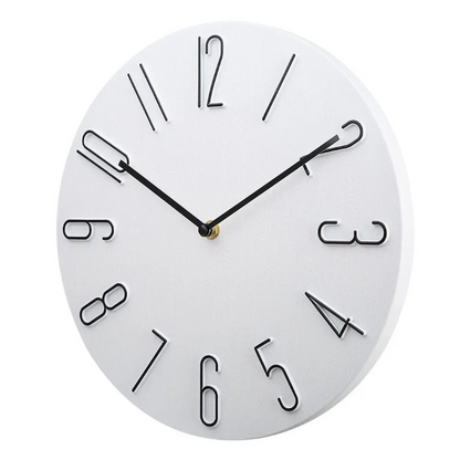 Quiet Contemporary Battery Wall Clock