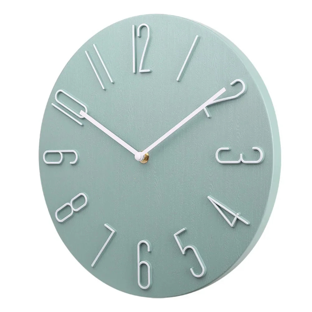 Quiet Contemporary Battery Wall Clock