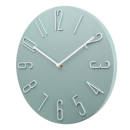 Quiet Contemporary Battery Wall Clock