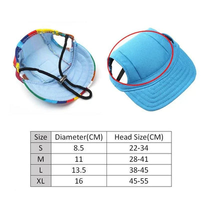 Cute Pet Sun Hat - SunnyPaws Dog Cap