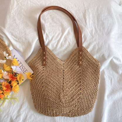 Chic Fabric Tote Bag for Ladies