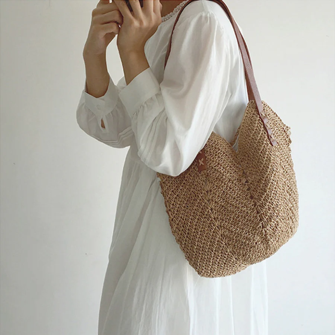 Chic Fabric Tote Bag for Ladies