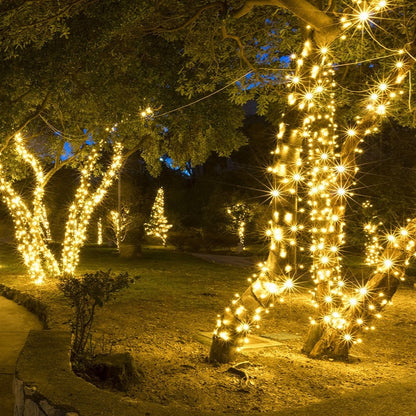 Outdoor Solar Powered Fairy String Lights Waterproof LED