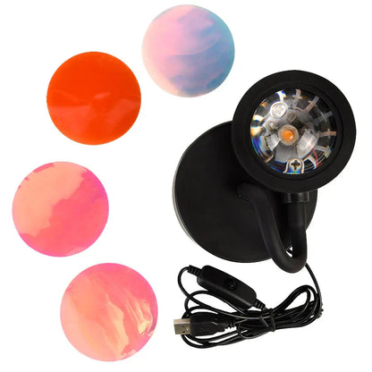 Colorful Globe Table Lamp