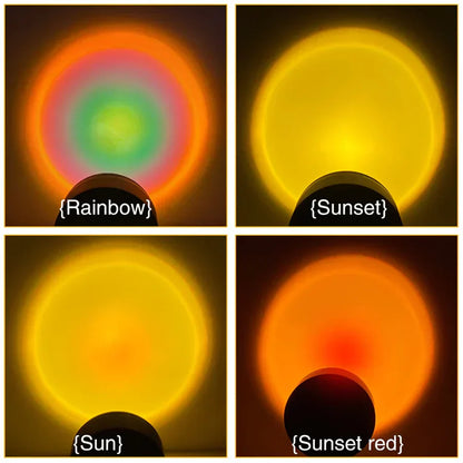 Colorful Globe Table Lamp