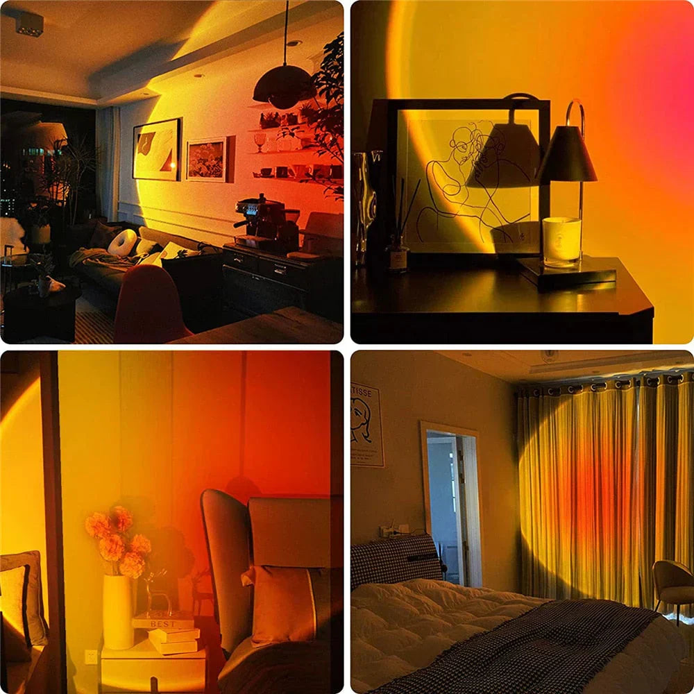 Colorful Globe Table Lamp