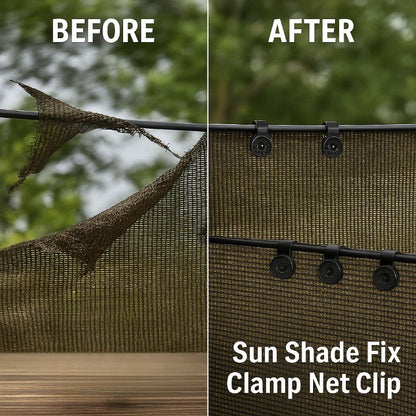 Practical Sun Shade Car Clip Holder