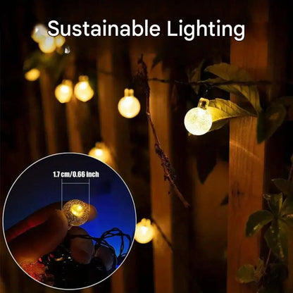 Eco Friendly Solar Powered String Lights