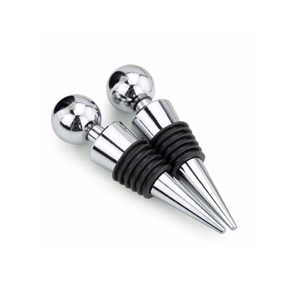 Premium Wine Bottle Stopper Stainless Steel Seal