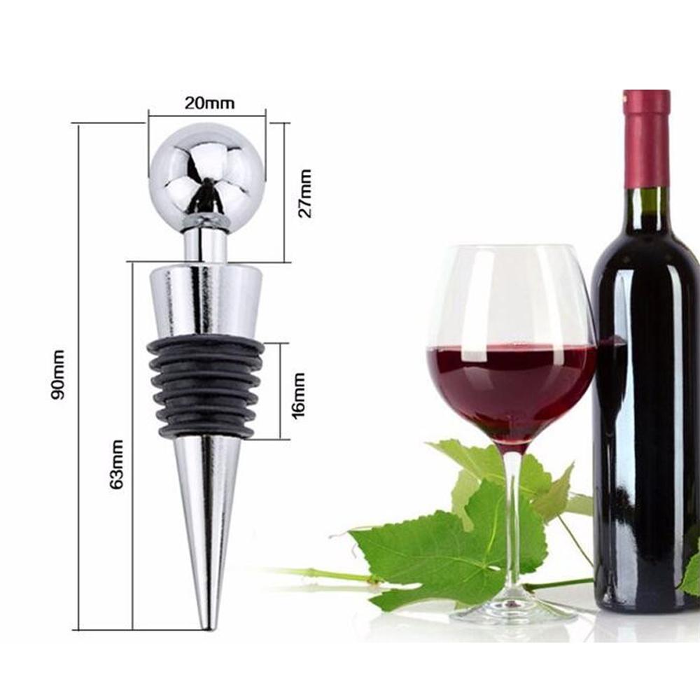 Premium Wine Bottle Stopper Stainless Steel Seal