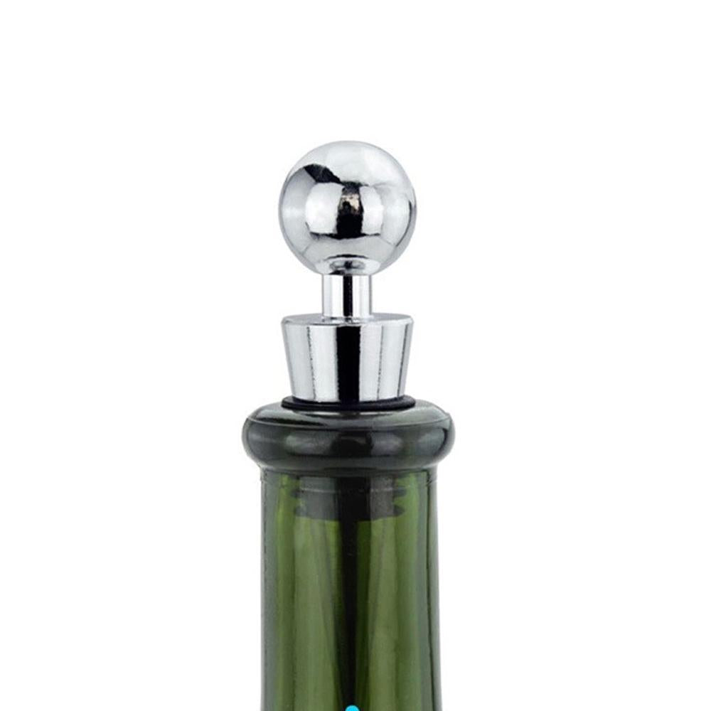 Premium Wine Bottle Stopper Stainless Steel Seal