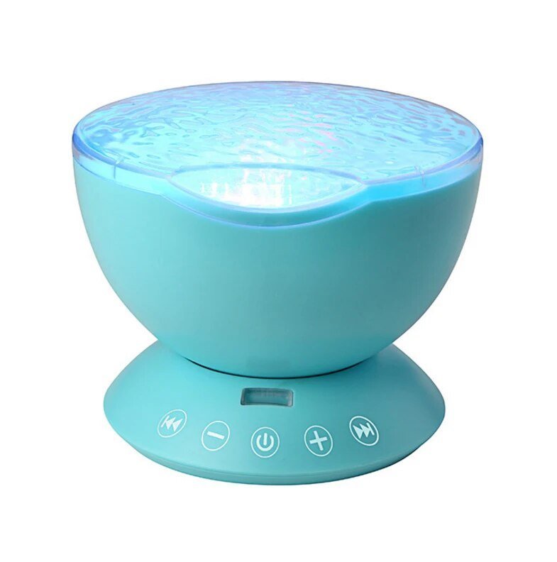 Bright Ocean Themed Table Lamp