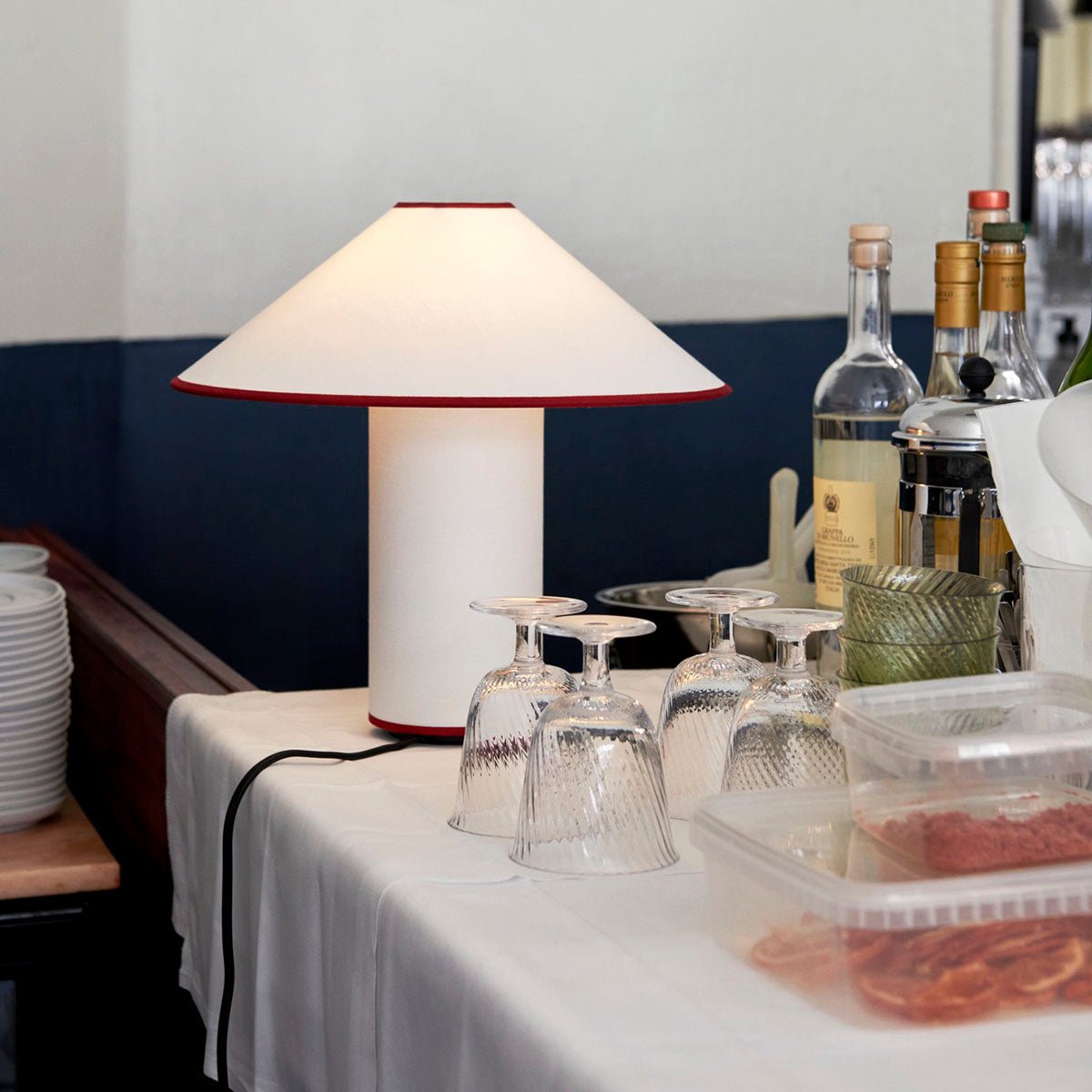 Soft Fabric Shade Table Lamp