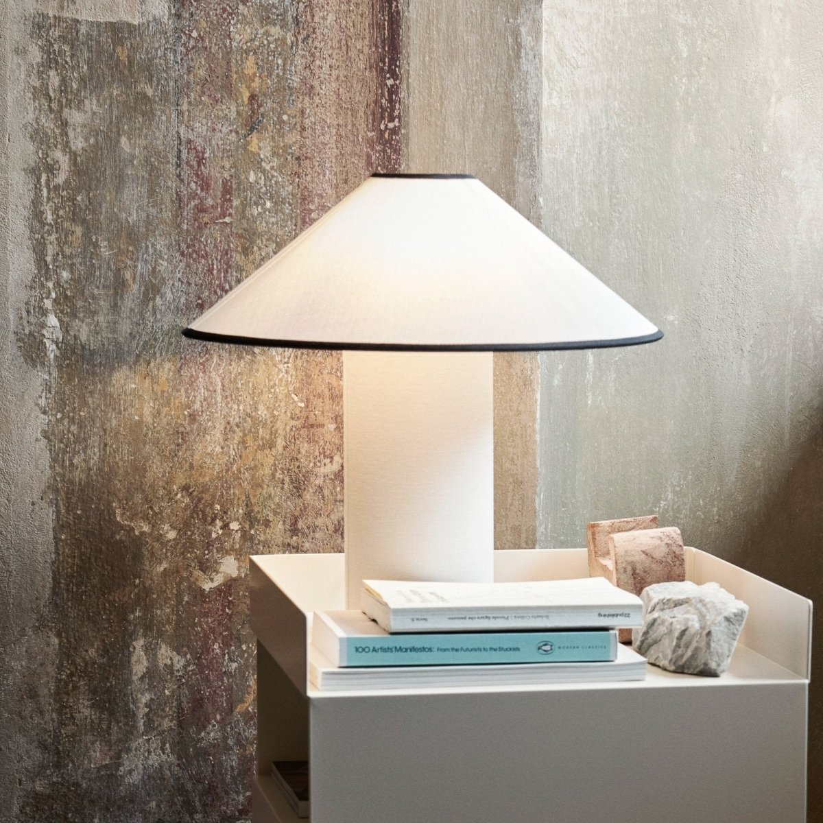 Soft Fabric Shade Table Lamp