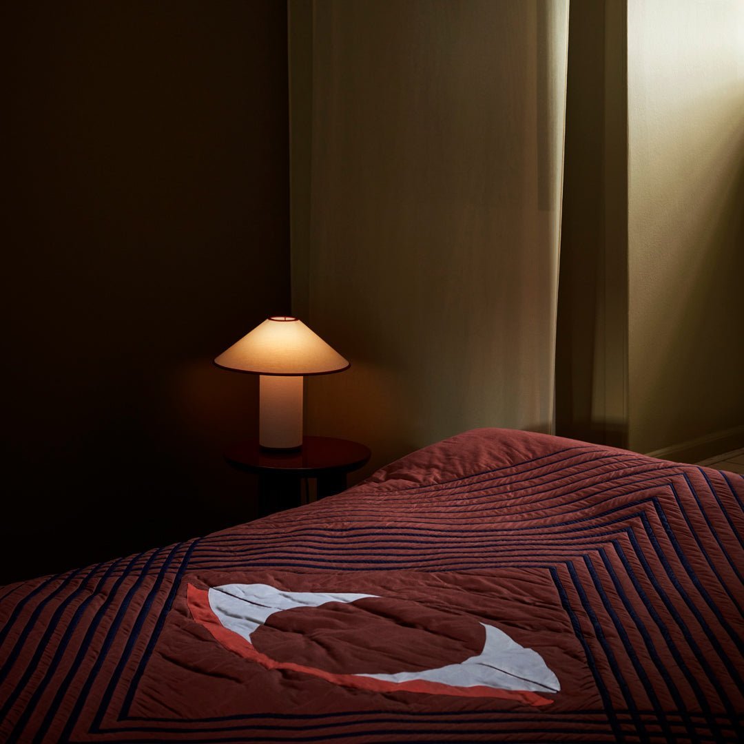 Soft Fabric Shade Table Lamp