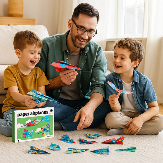 Fun Paper Airplane Kit with Easy Guide - Befez