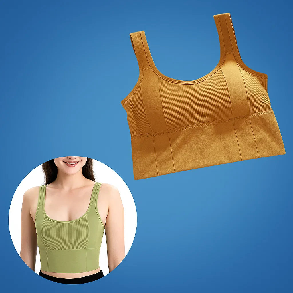 Breathable Sport Top - Medium Fit - Yoga Gym Wear