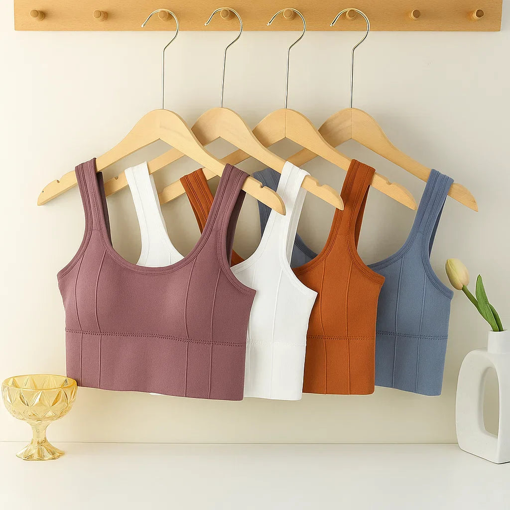 Breathable Sport Top - Medium Fit - Yoga Gym Wear