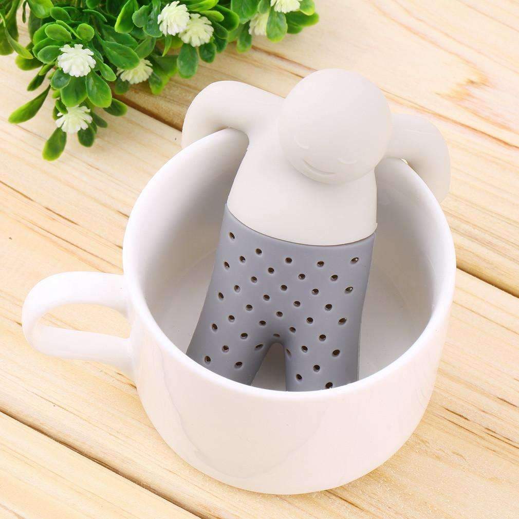Fun Mr. Teapot Silicone Tea Strainer Infuser