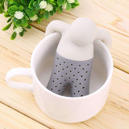 Fun Mr. Teapot Silicone Tea Strainer Infuser