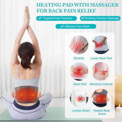 Warm Therapy Back Pain Relief Massager
