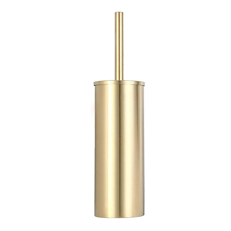 Premium Gold Toilet Brush Holder - for Modern Bathrooms