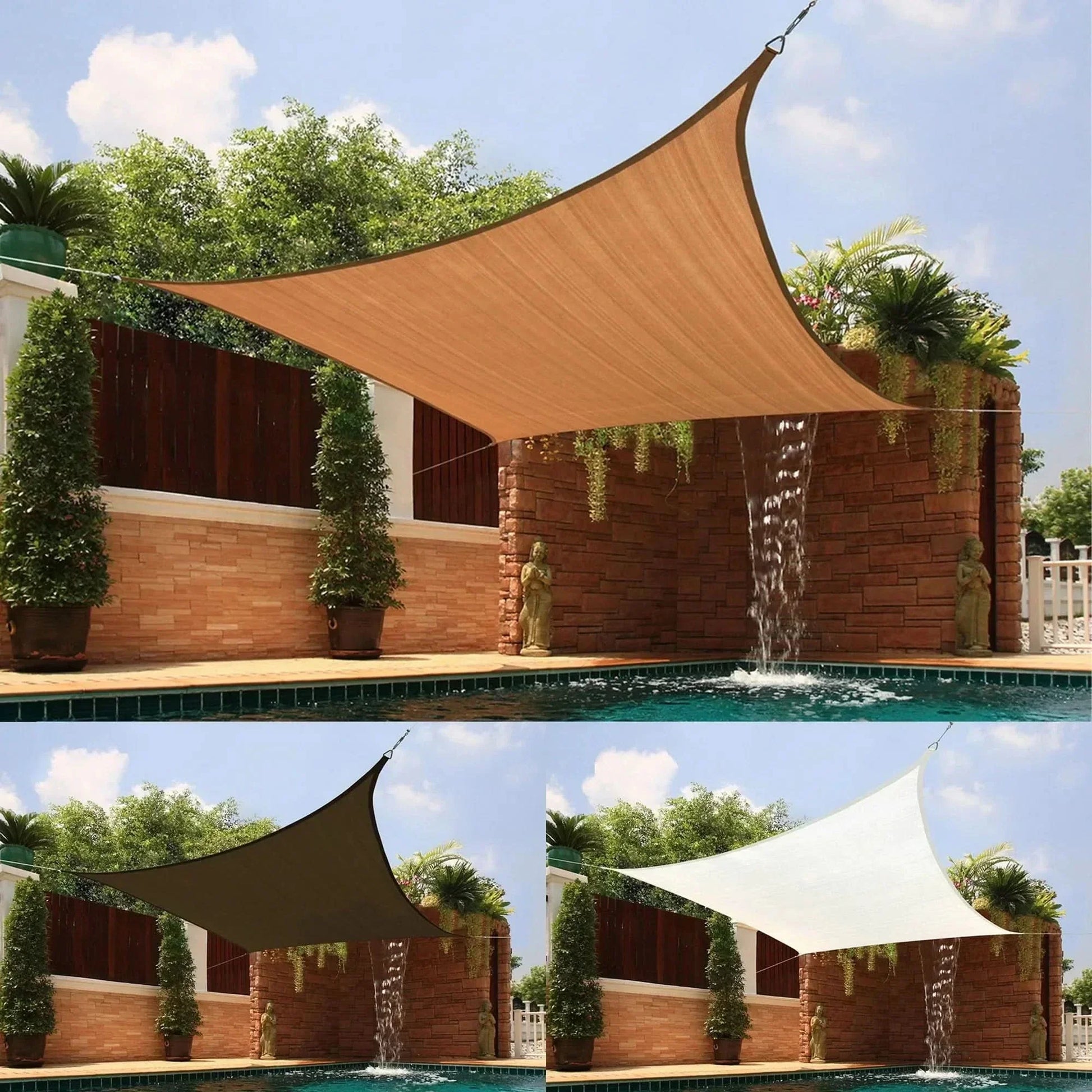 Compact Water Resistant Sun Shade Awning - Befez