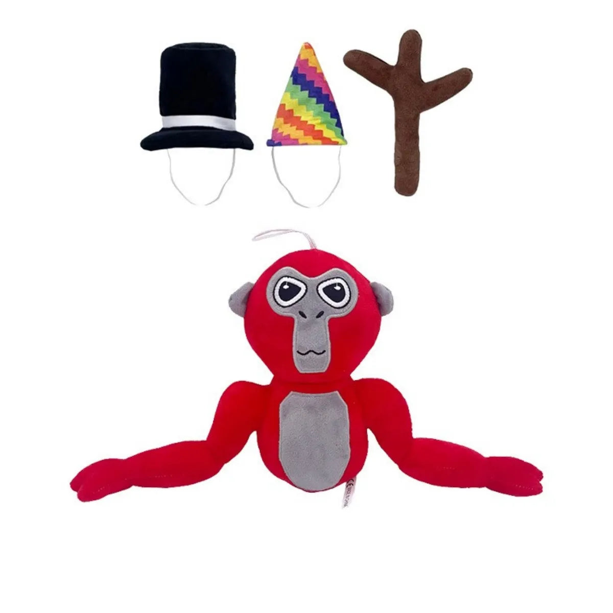 Vibrant Fun Monkey Stuffed Toy