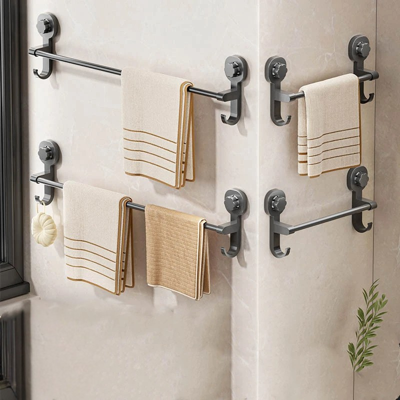 Adhesive Bathroom Towel Holder Rack - Befez