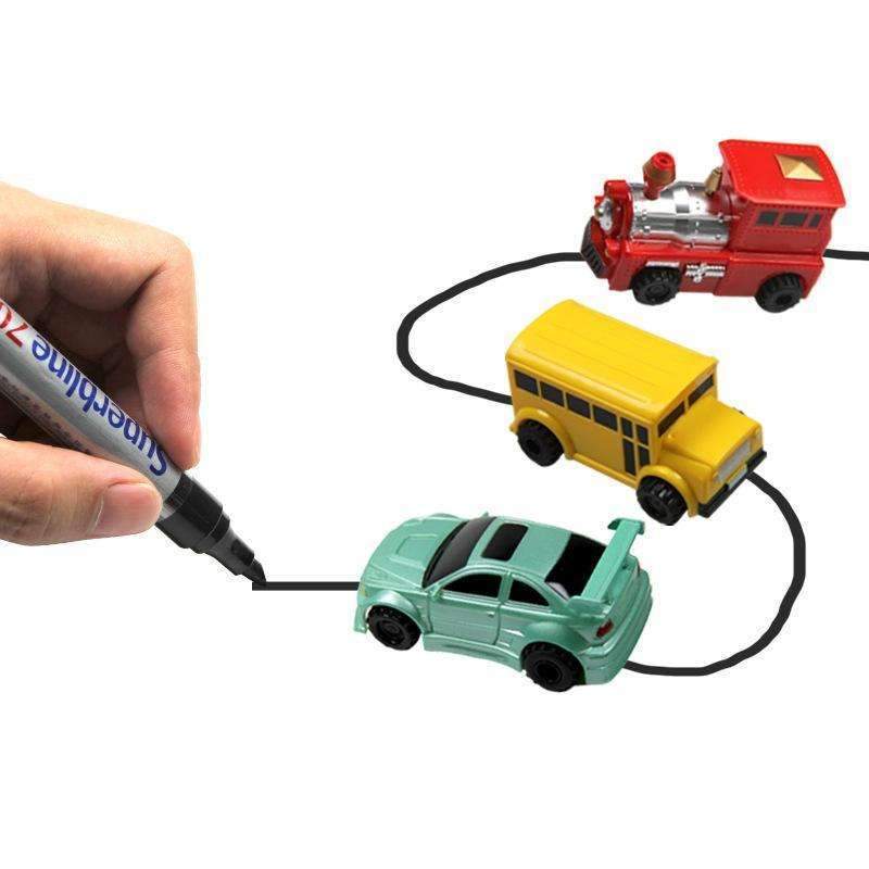 Fun Interactive Line Tracking Toy Car Set