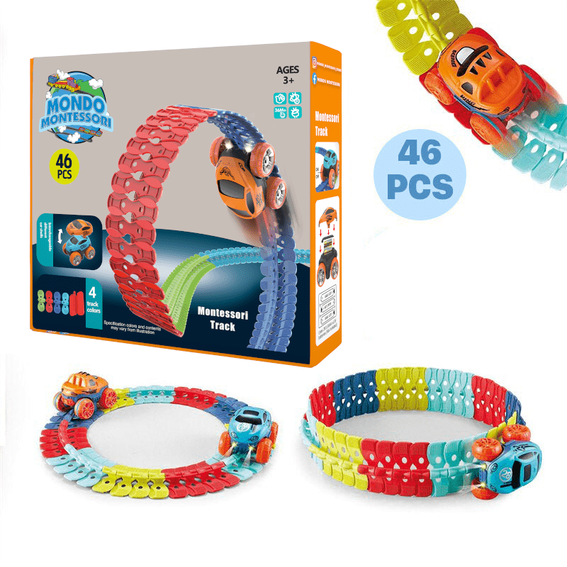 Fun Flexible Car Racing Track Set - Befez