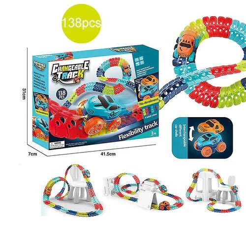 Fun Flexible Car Racing Track Set