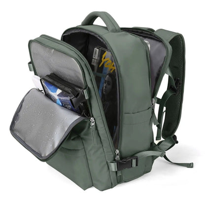 Safe Hiking Backpack with Secret Pockets