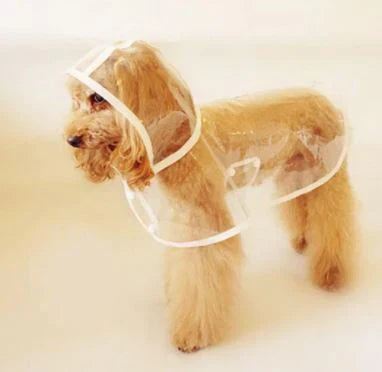 Breathable Water Resistant Dog Rain Jacket
