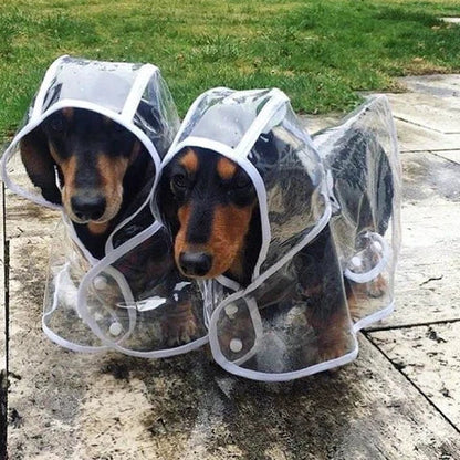 Breathable Water Resistant Dog Rain Jacket