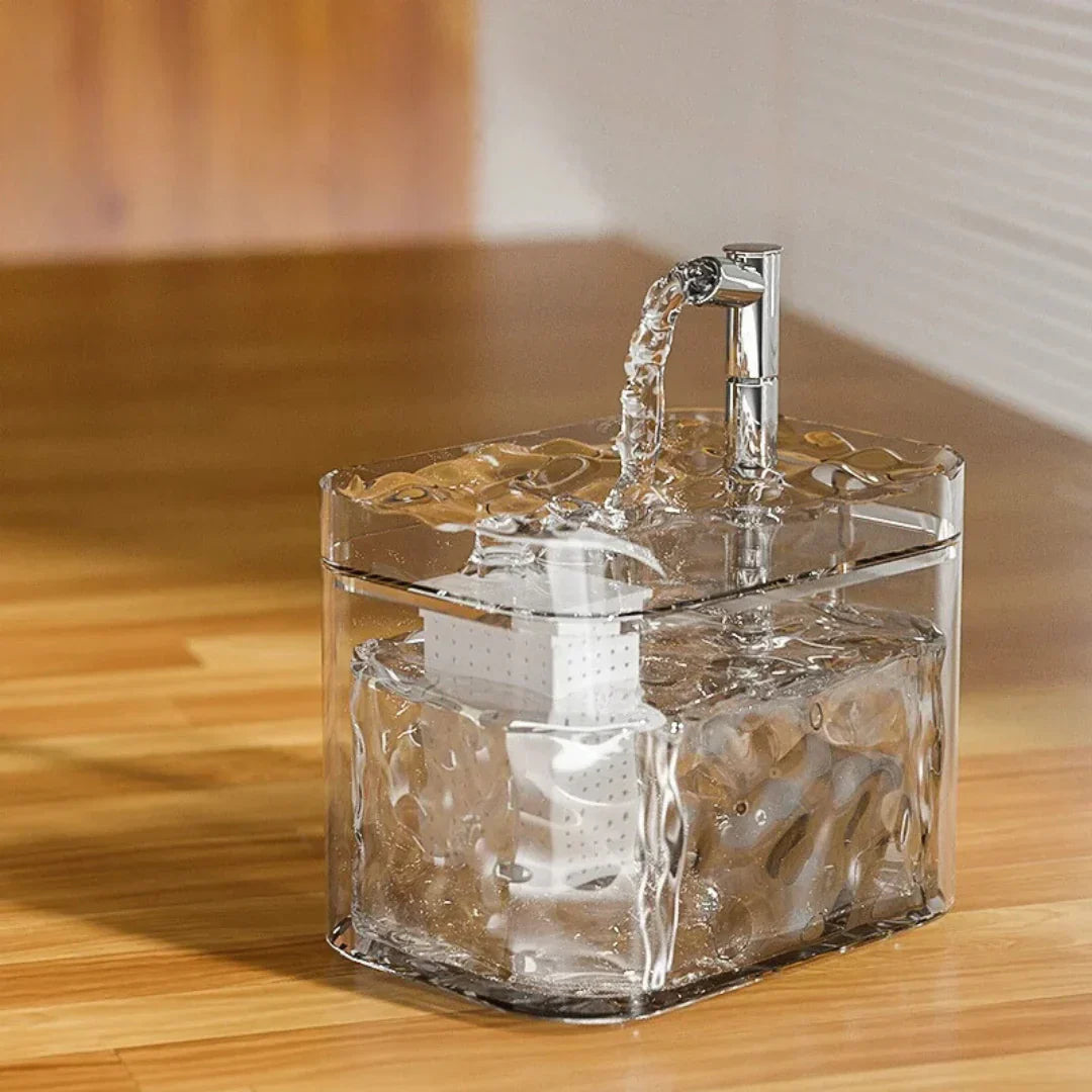 Clean Pet Drinking Fountain - Fresh Water Dispenser