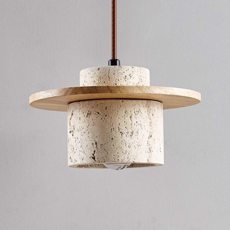 Elegant Stone Pendant Light