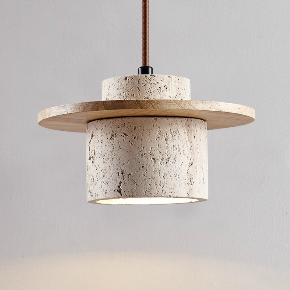 Elegant Stone Pendant Light