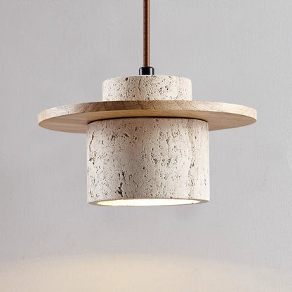 Elegant Stone Pendant Light