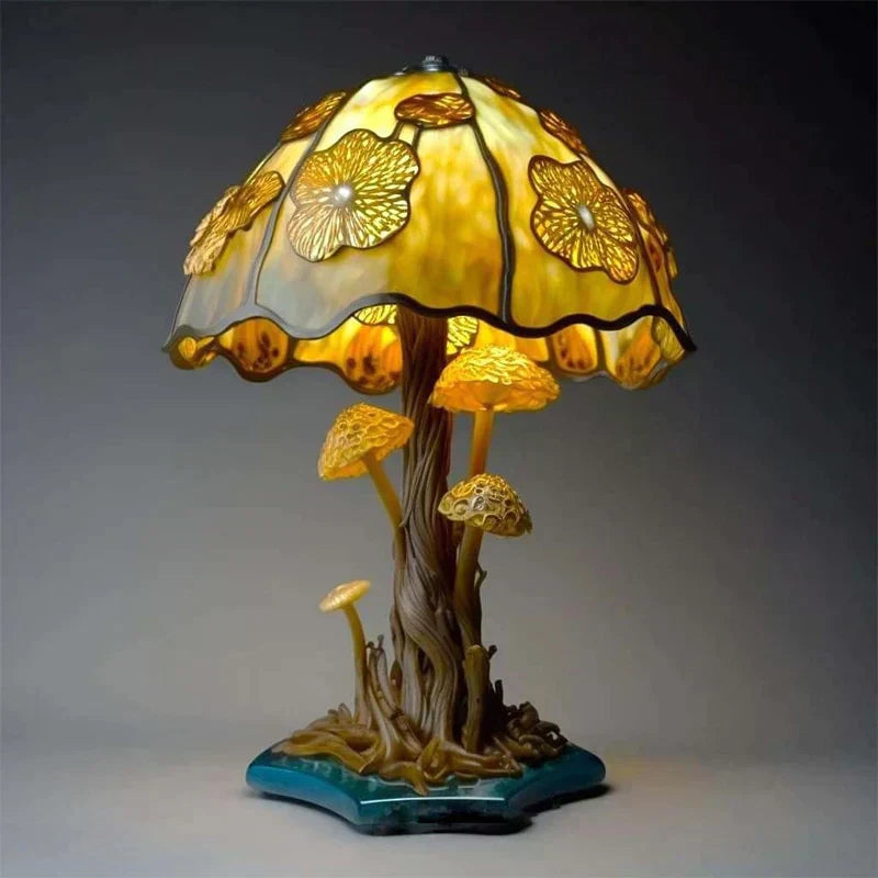 Unique Handcrafted Table Lamp for Warm Lighting