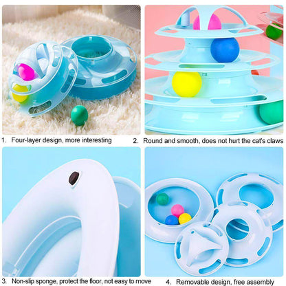 Fun Interactive Cat Ball Toy